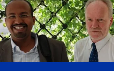 Zeidab Founder Khalid Elsheikh and Norwegian Ambassador in Suddan